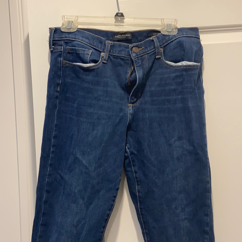 Banana republic jeans, high rise